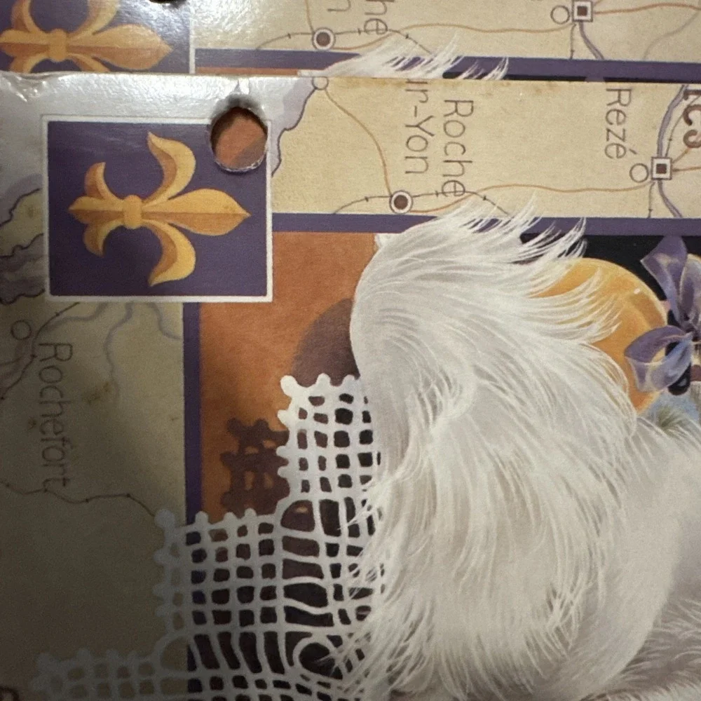 Vintage Mead Sophisticats Folder Vivian Boswell Satin‎ Angora BushCreek Creative